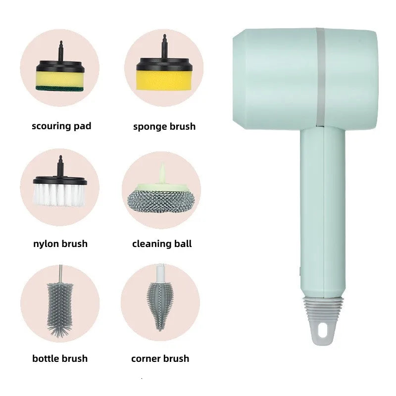Effortless Clean™ Electric Spin Scrubber™
