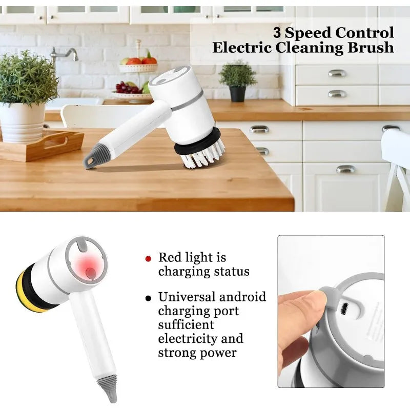 Effortless Clean™ Electric Spin Scrubber™